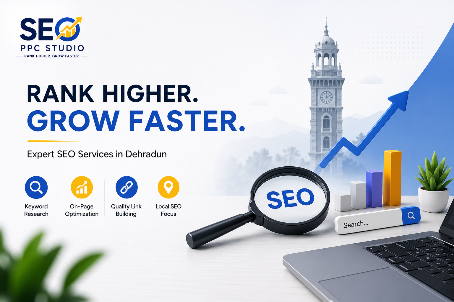Professional SEO services in Dehradun by SEO PPC Studio